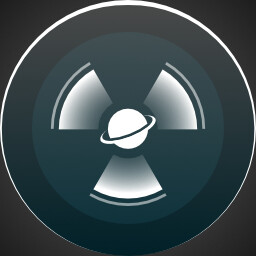 Nuclear fission icon