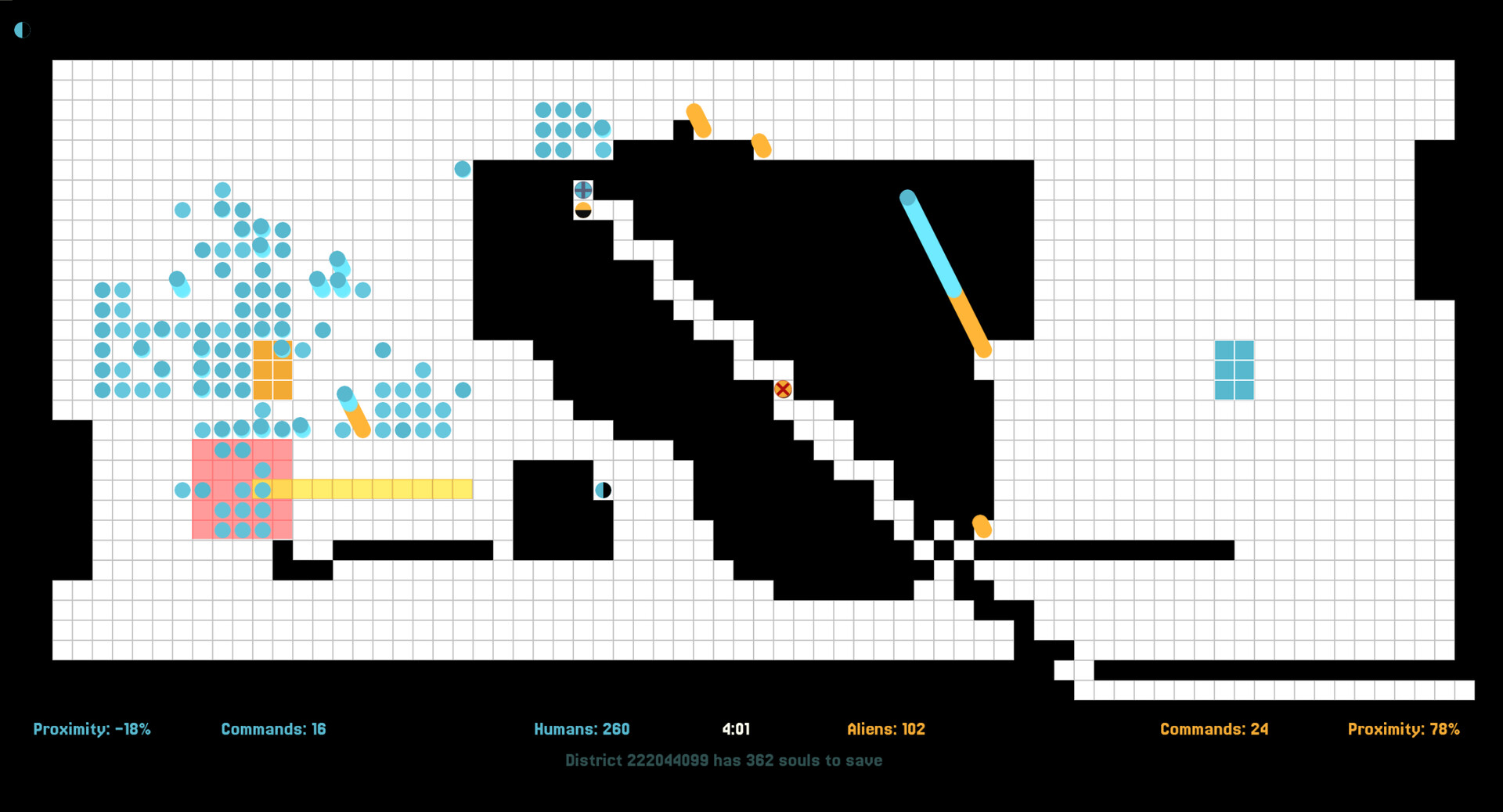 Tiny Pods Rescue - 2D Board Game Edition Screenshot 0