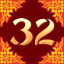 Level 32 icon