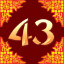 Level 43 icon