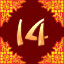Level 14 icon