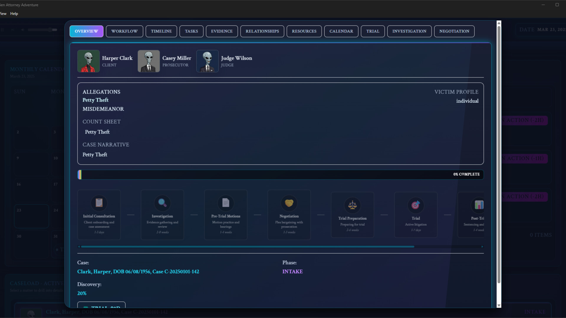 Alien Attorney Adventure Screenshot 1