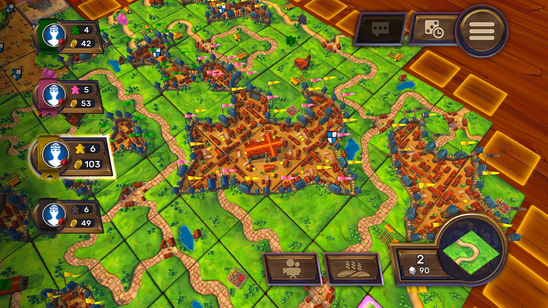 Carcassonne - Tiles & Tactics Screenshot 4