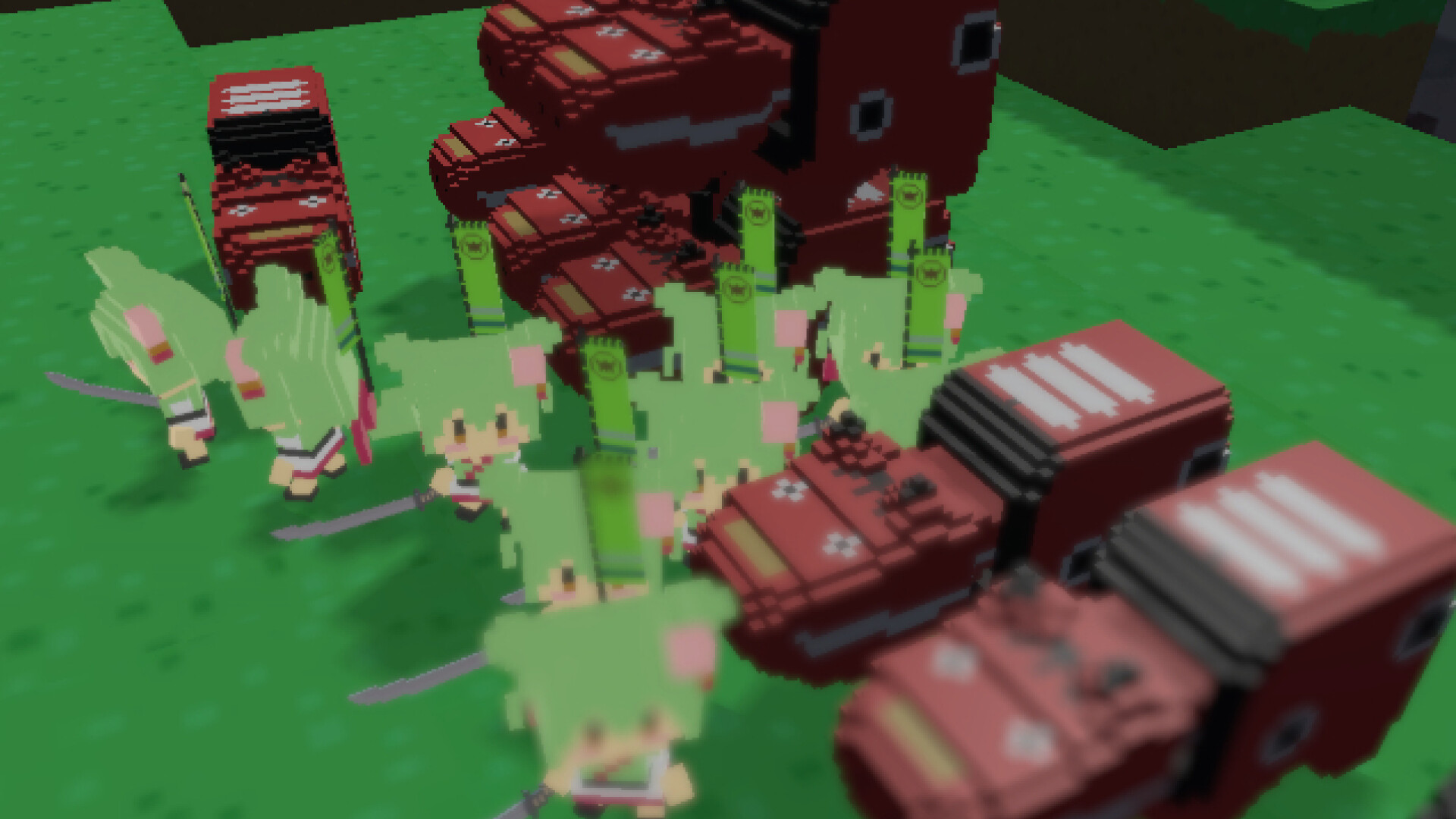 Voxel Zundamon Castle Screenshot 6