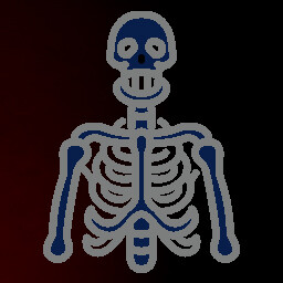Skeleton in the closet icon