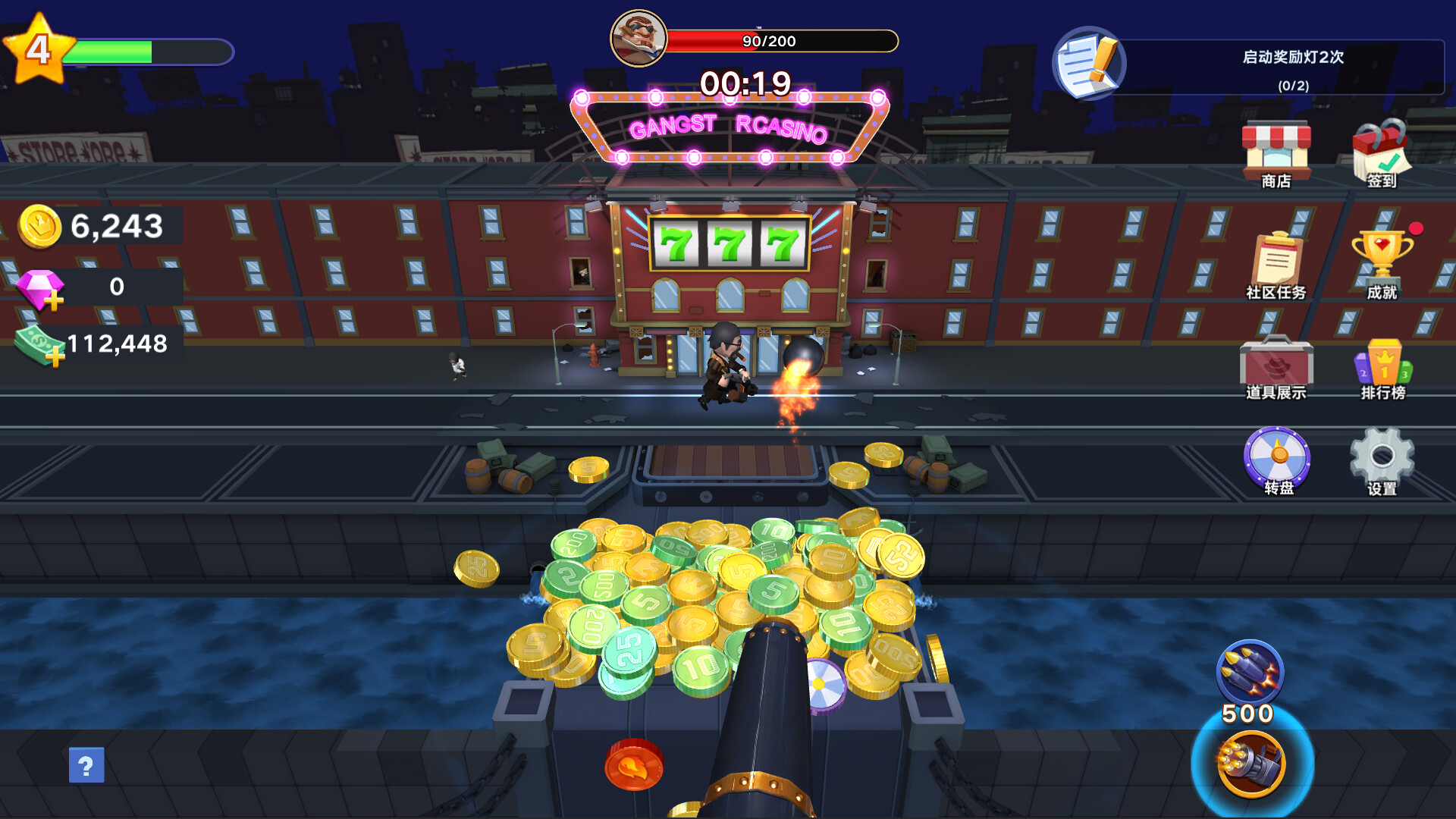 Gangster coin pusher Screenshot 3