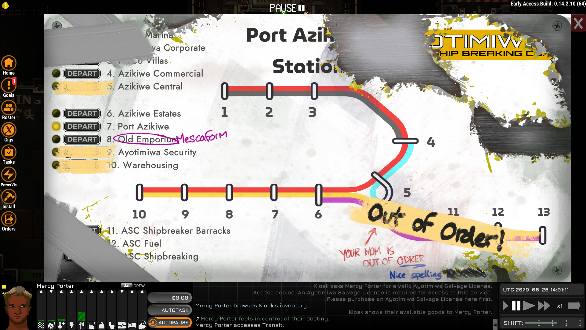 Ostranauts Screenshot 11