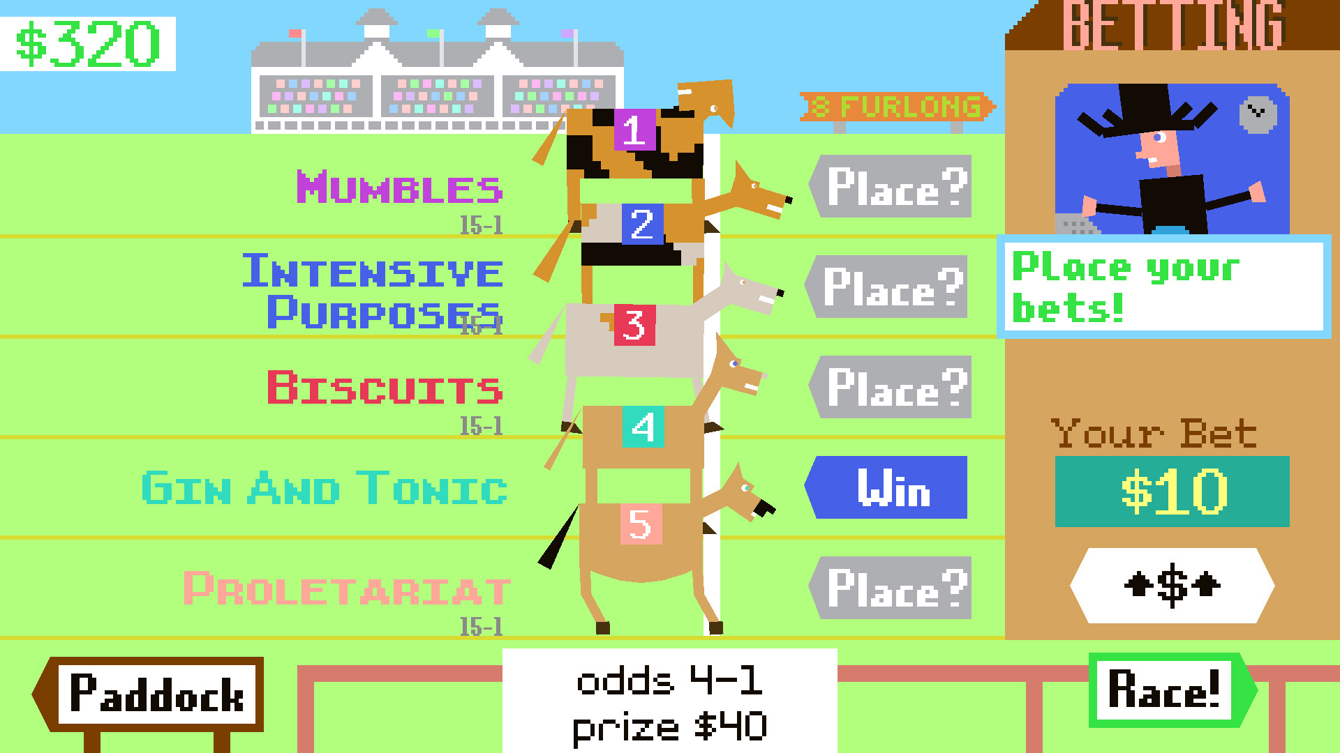 Horsey Game Screenshot 0