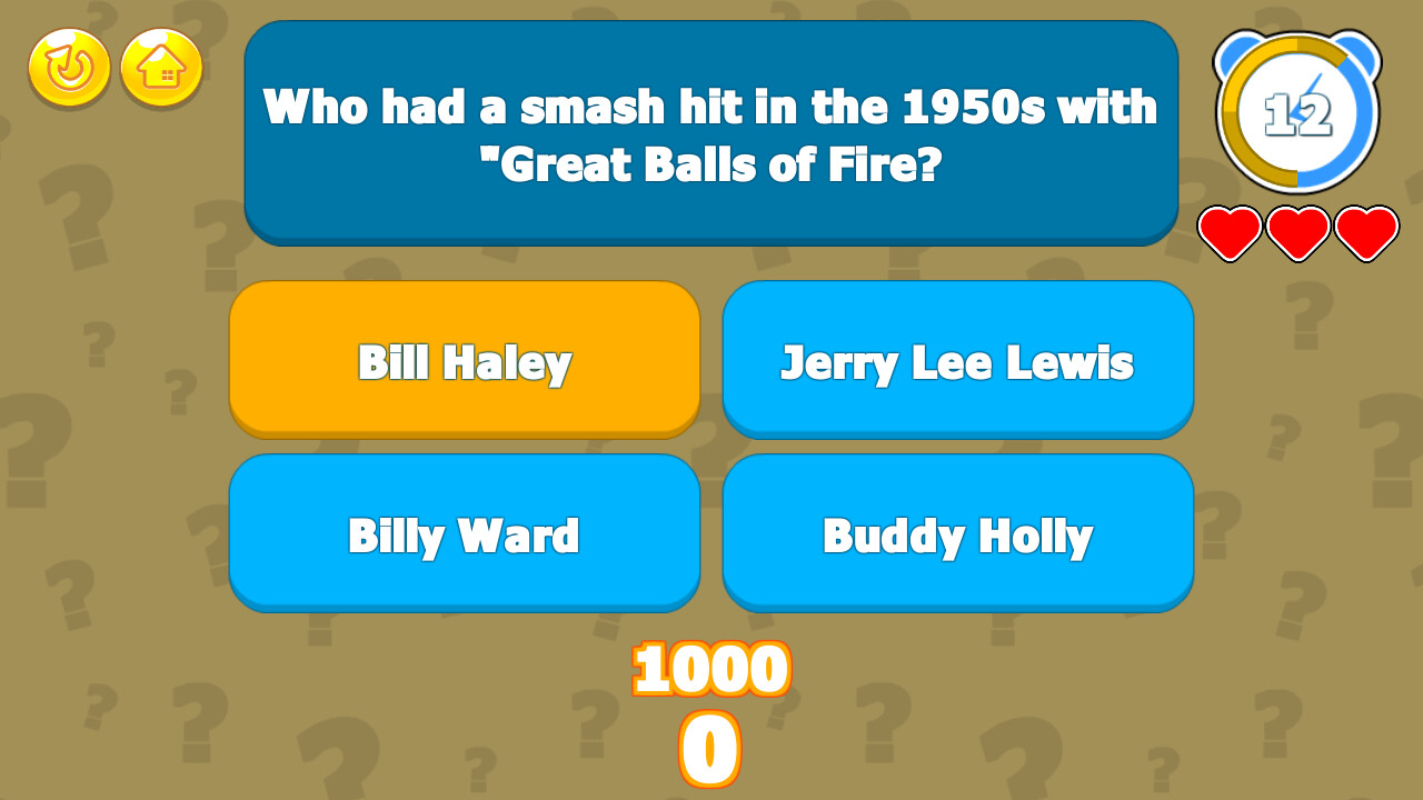 The Music Trivia Challenge Screenshot 1