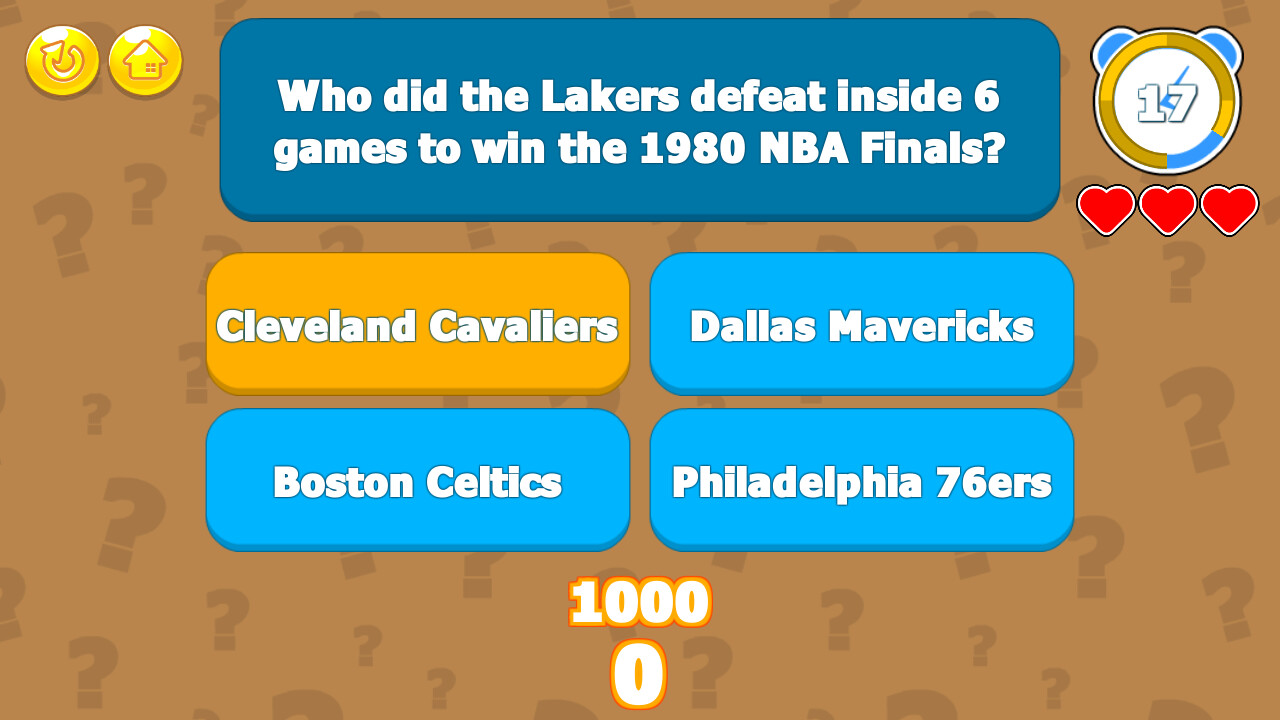 The Sports Trivia Challenge Screenshot 0