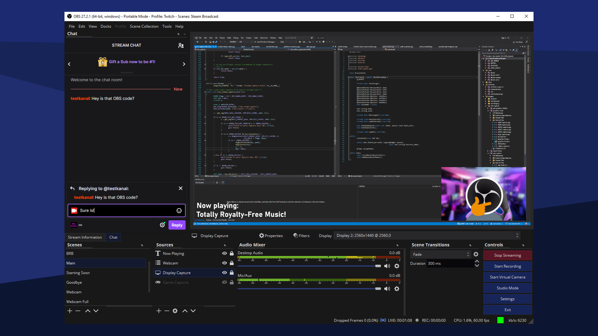 OBS Studio Screenshot 3