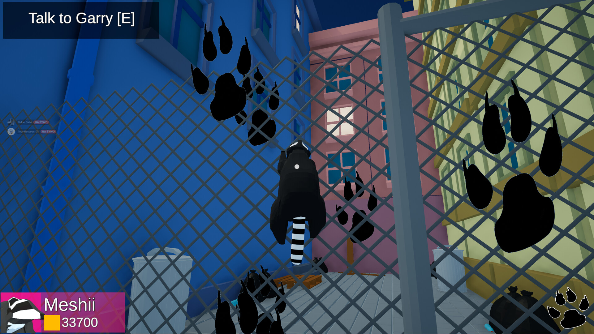 Jumbling Raccoons Screenshot 2