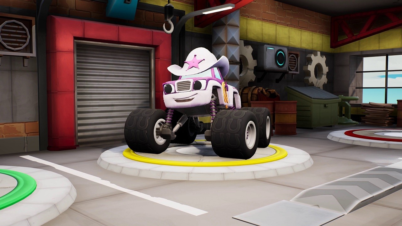 Blaze and the Monster Machines: Axle City Racers Screenshot 1
