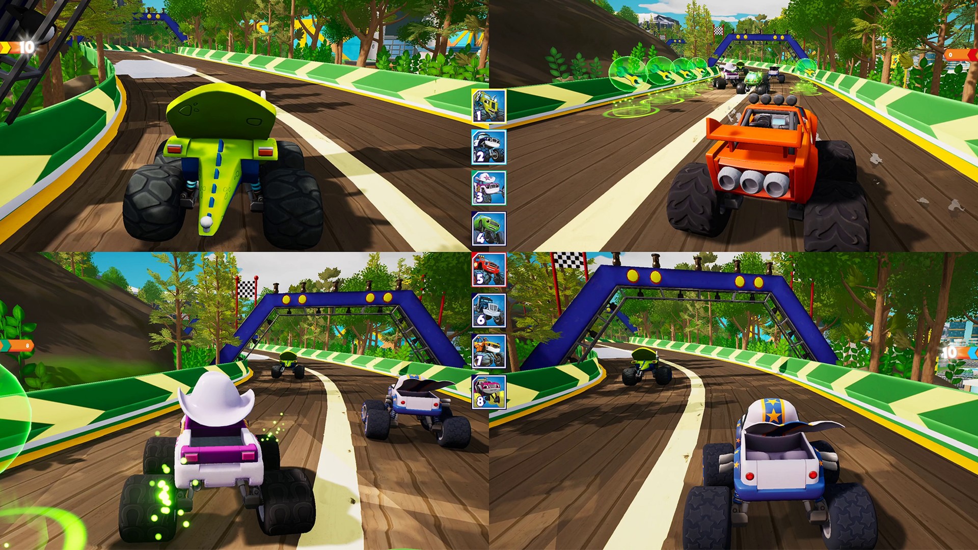 Blaze and the Monster Machines: Axle City Racers Screenshot 4