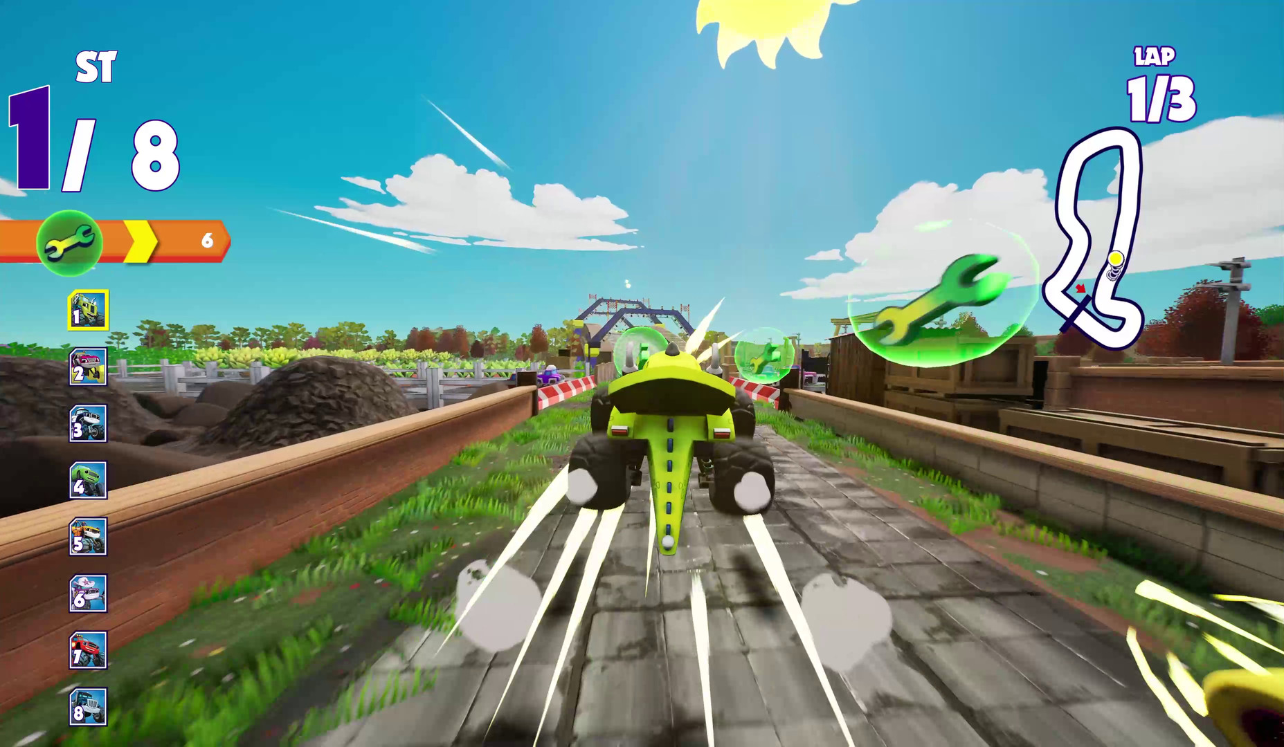 Blaze and the Monster Machines: Axle City Racers Screenshot 5
