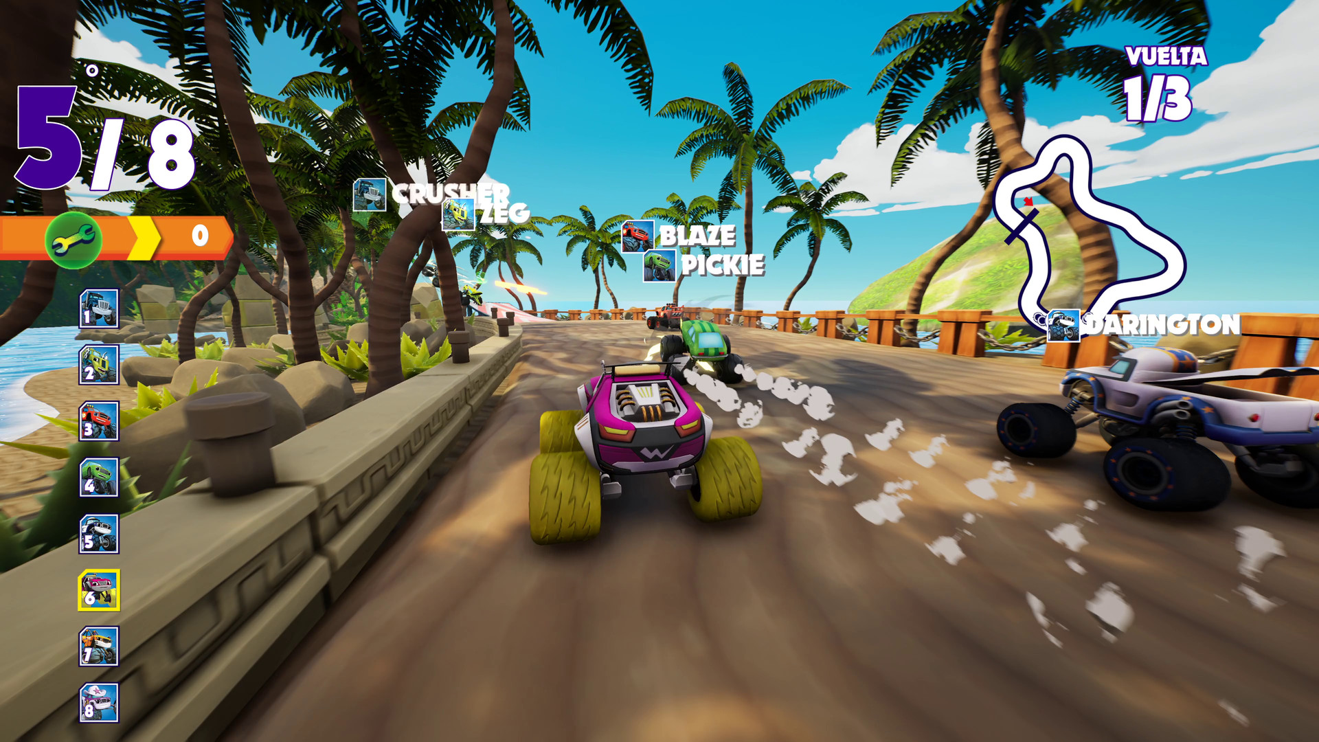 Blaze and the Monster Machines: Axle City Racers Screenshot 9