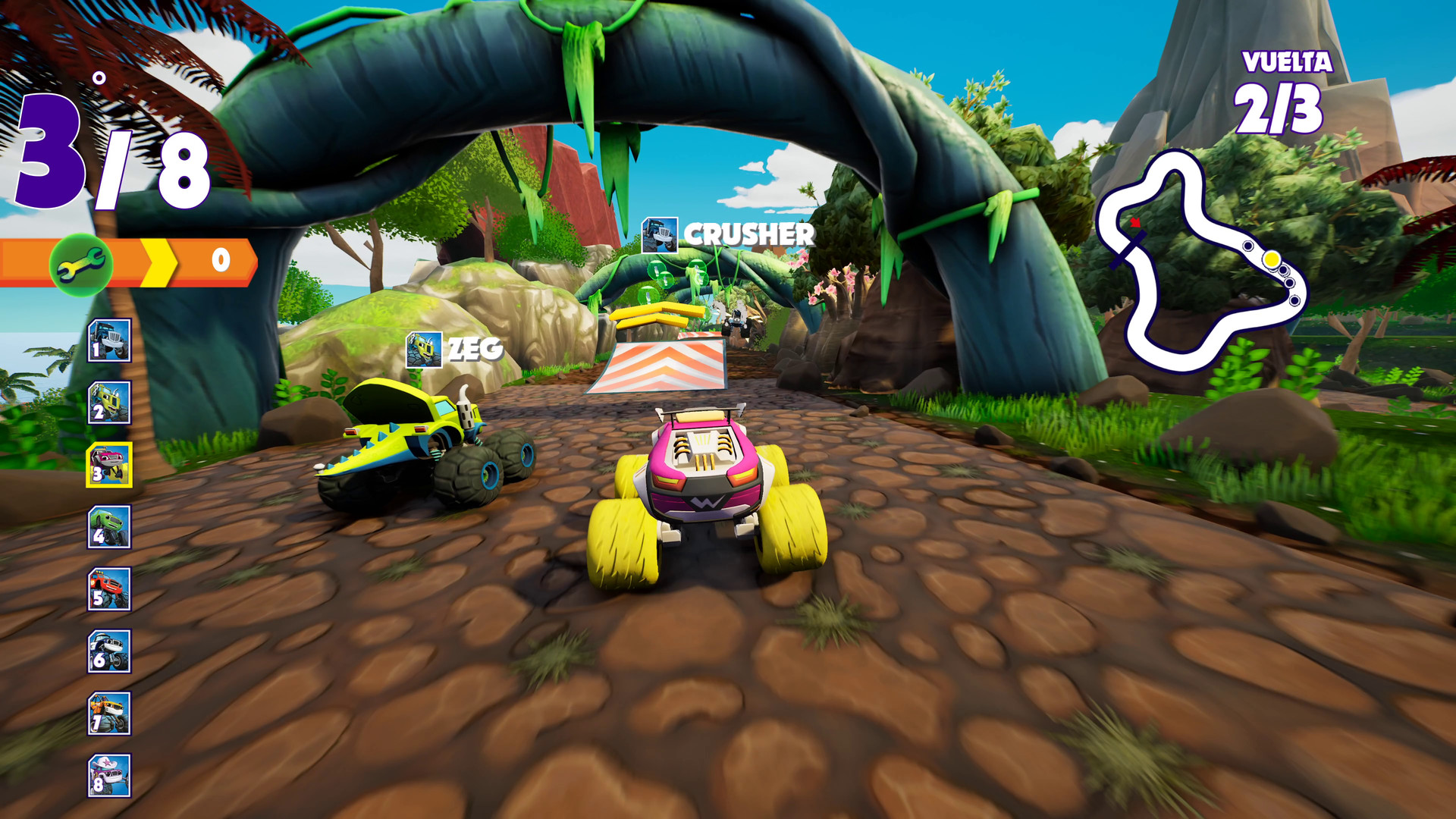 Blaze and the Monster Machines: Axle City Racers Screenshot 8