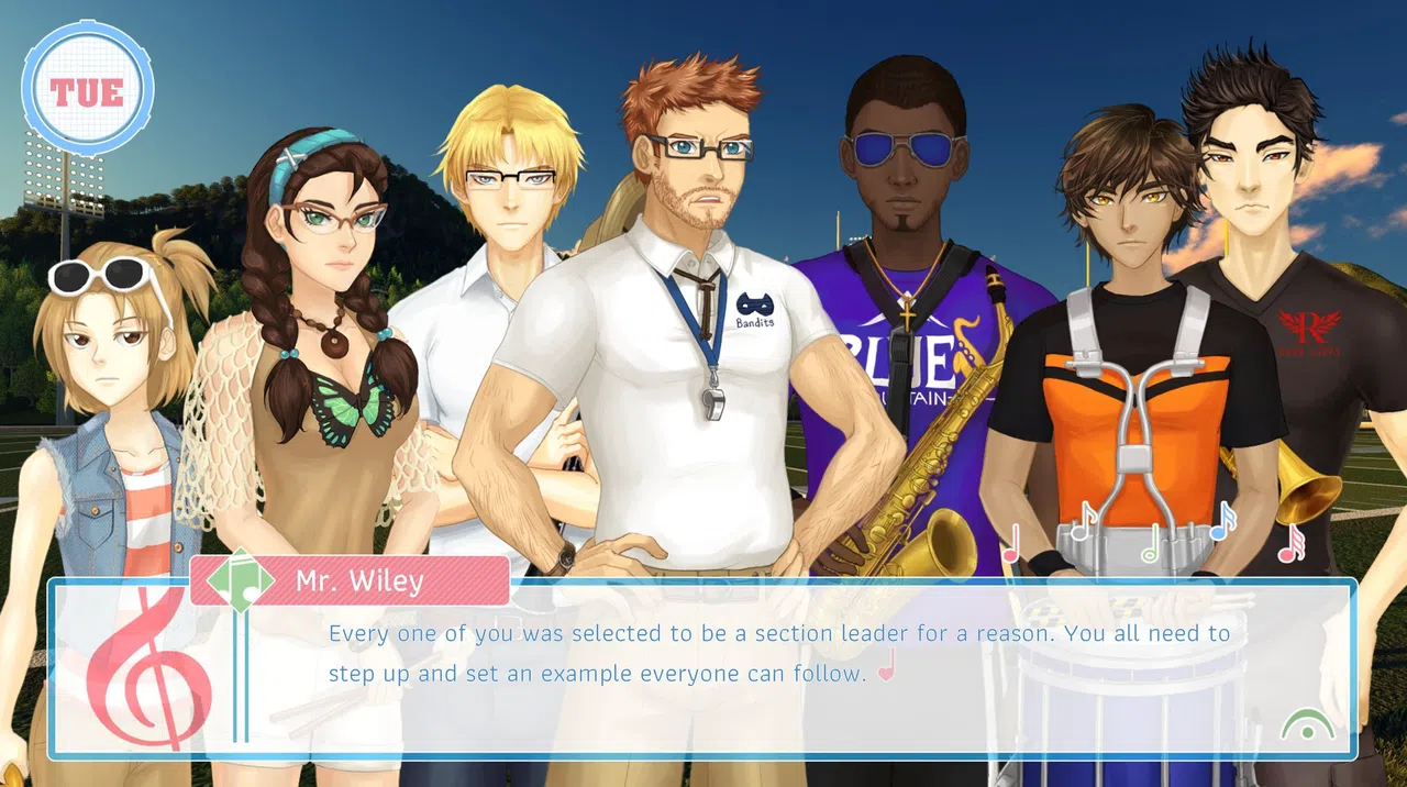 Band Camp Boyfriend Screenshot 1