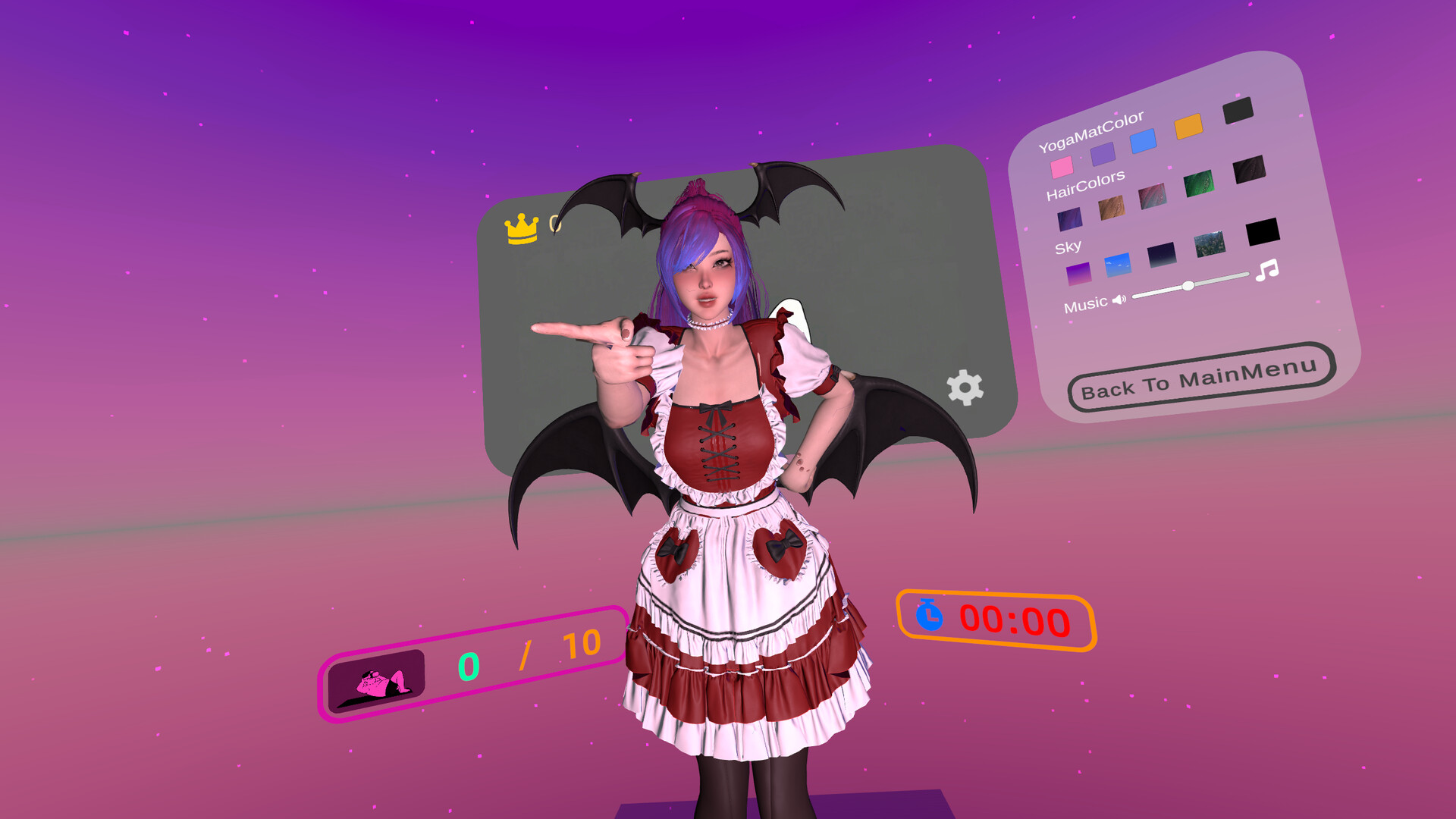 Otaku VR: Sit-ups and Kisses Screenshot 4