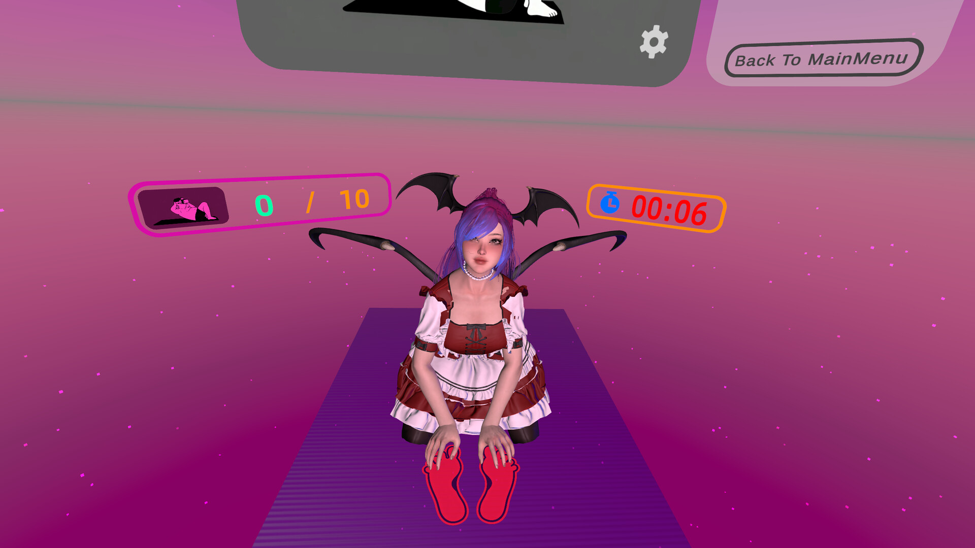 Otaku VR: Sit-ups and Kisses Screenshot 5