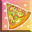 Pizza in naples icon