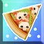 Capricciosa pizza icon