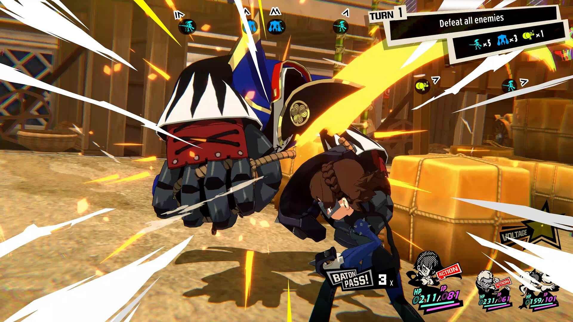 Persona 5 Tactica Screenshot 2