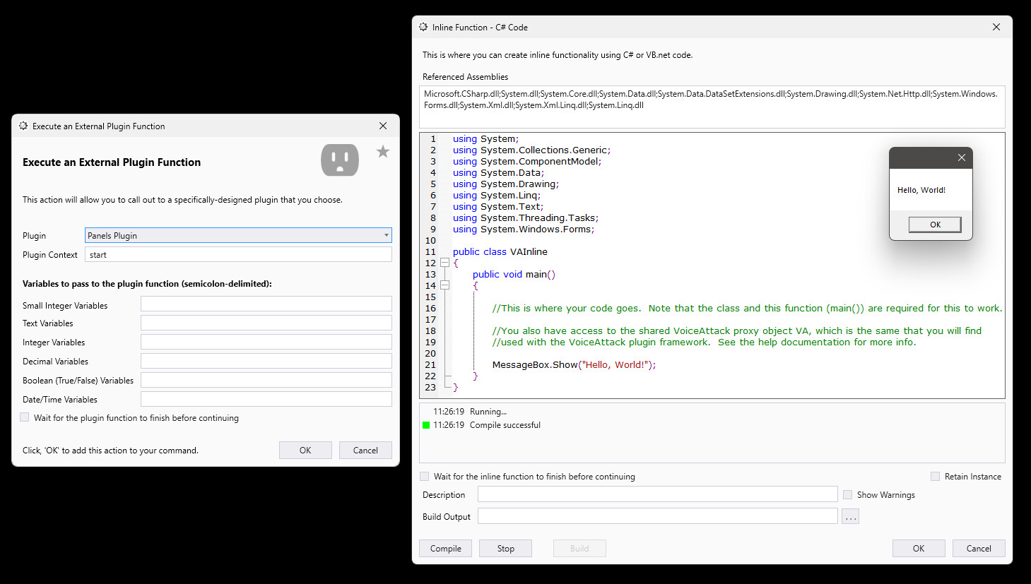 VoiceAttack v2 Screenshot 12
