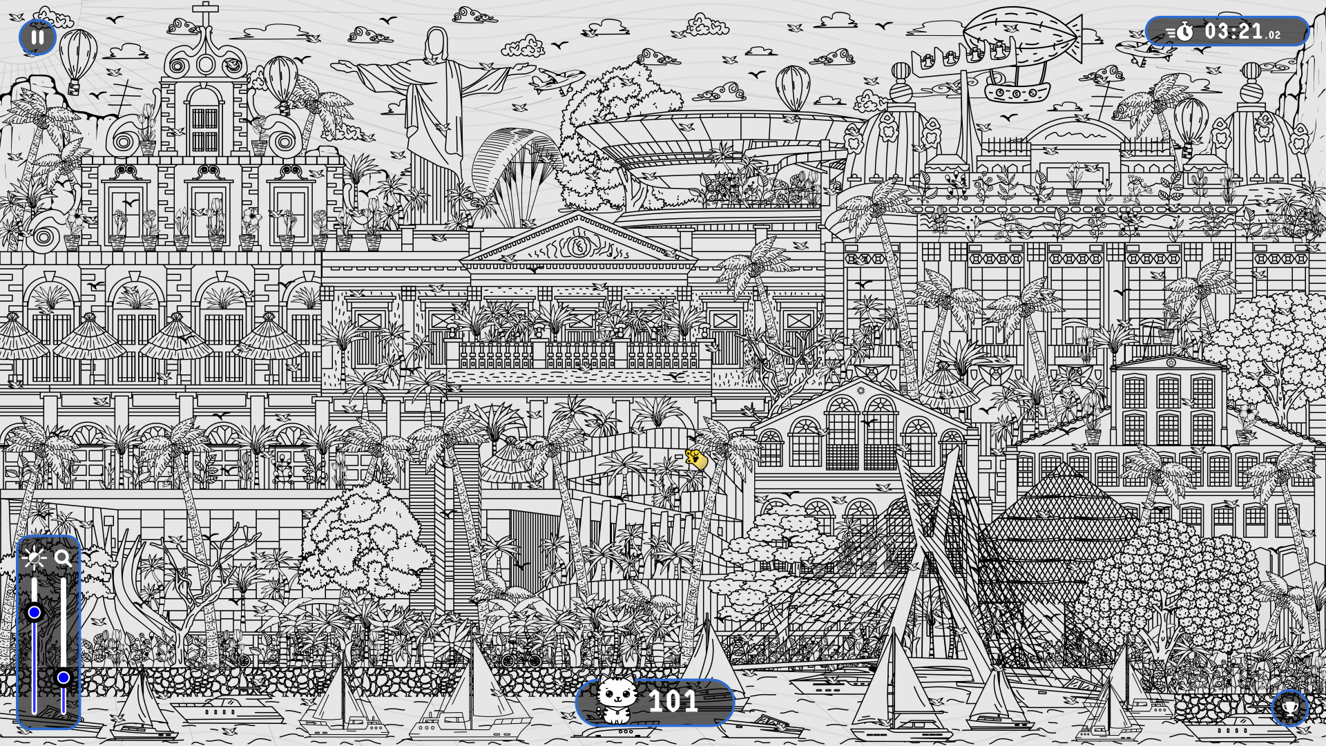 101 Cats Hidden in Brazil Screenshot 0