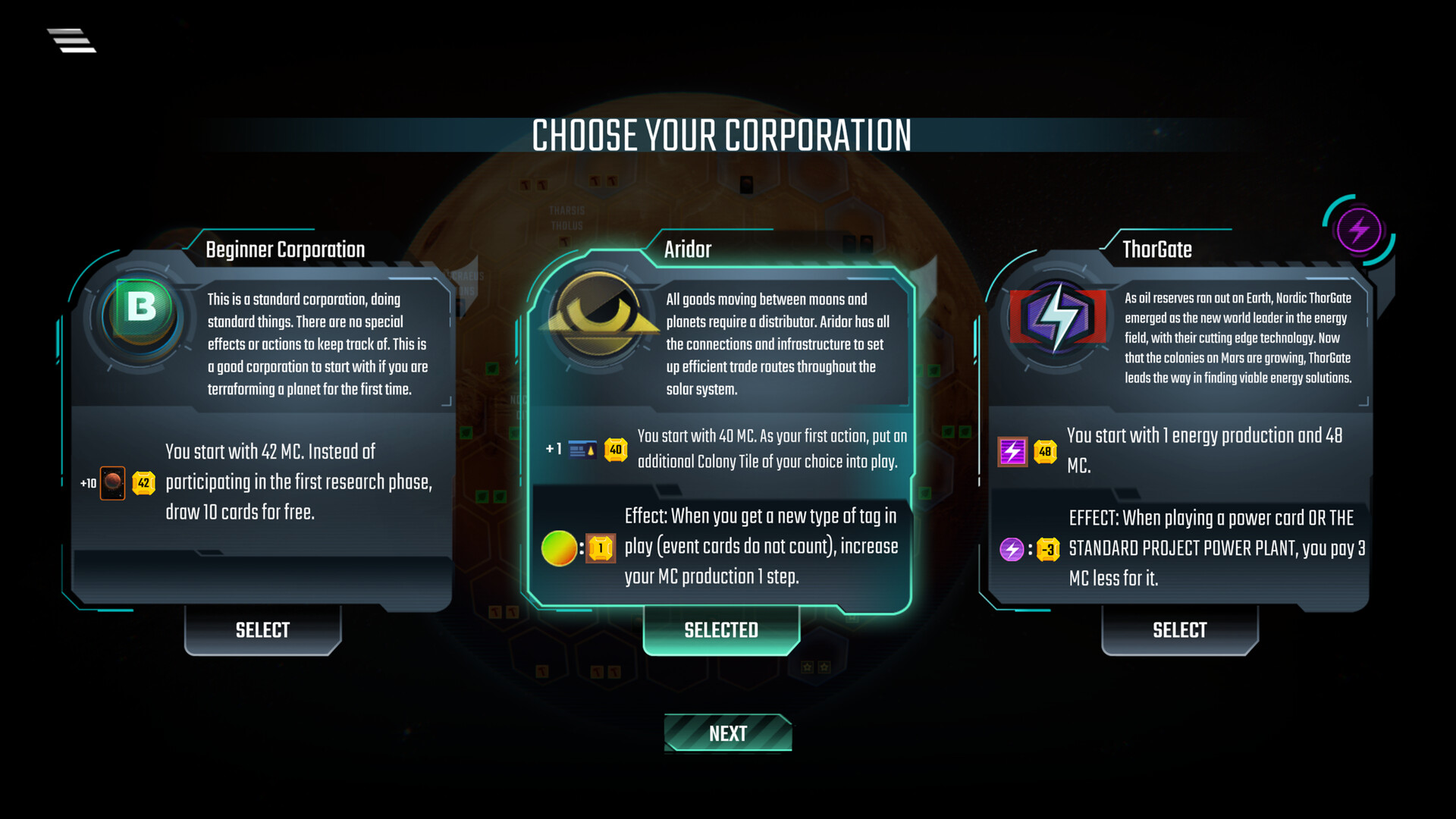 Terraforming Mars - Colonies Screenshot 0