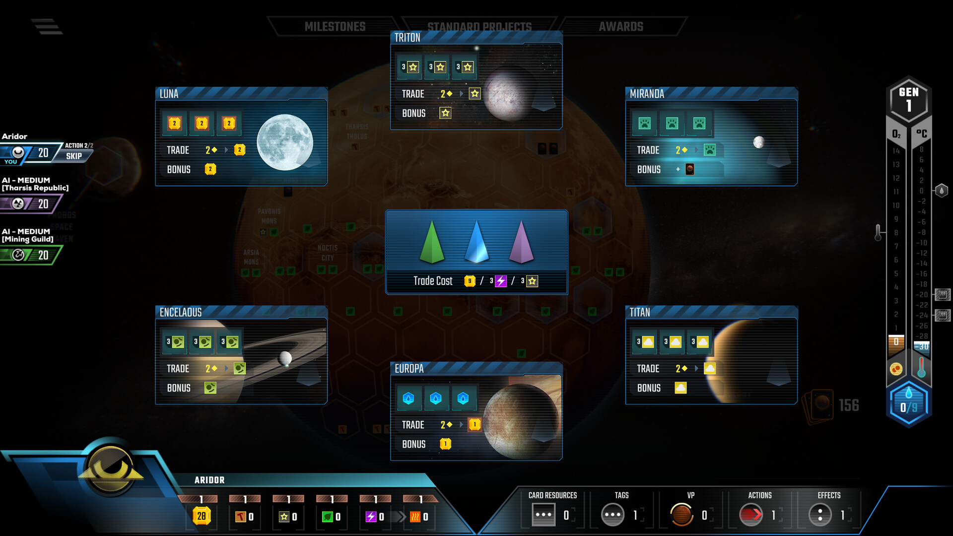 Terraforming Mars - Colonies Screenshot 2