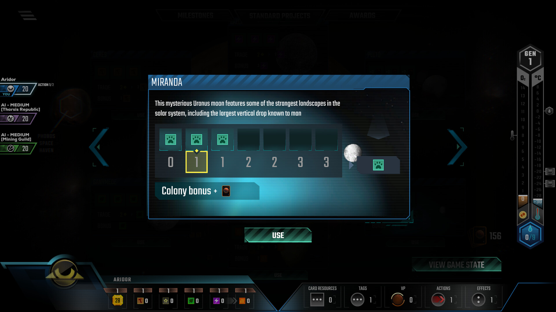 Terraforming Mars - Colonies Screenshot 3