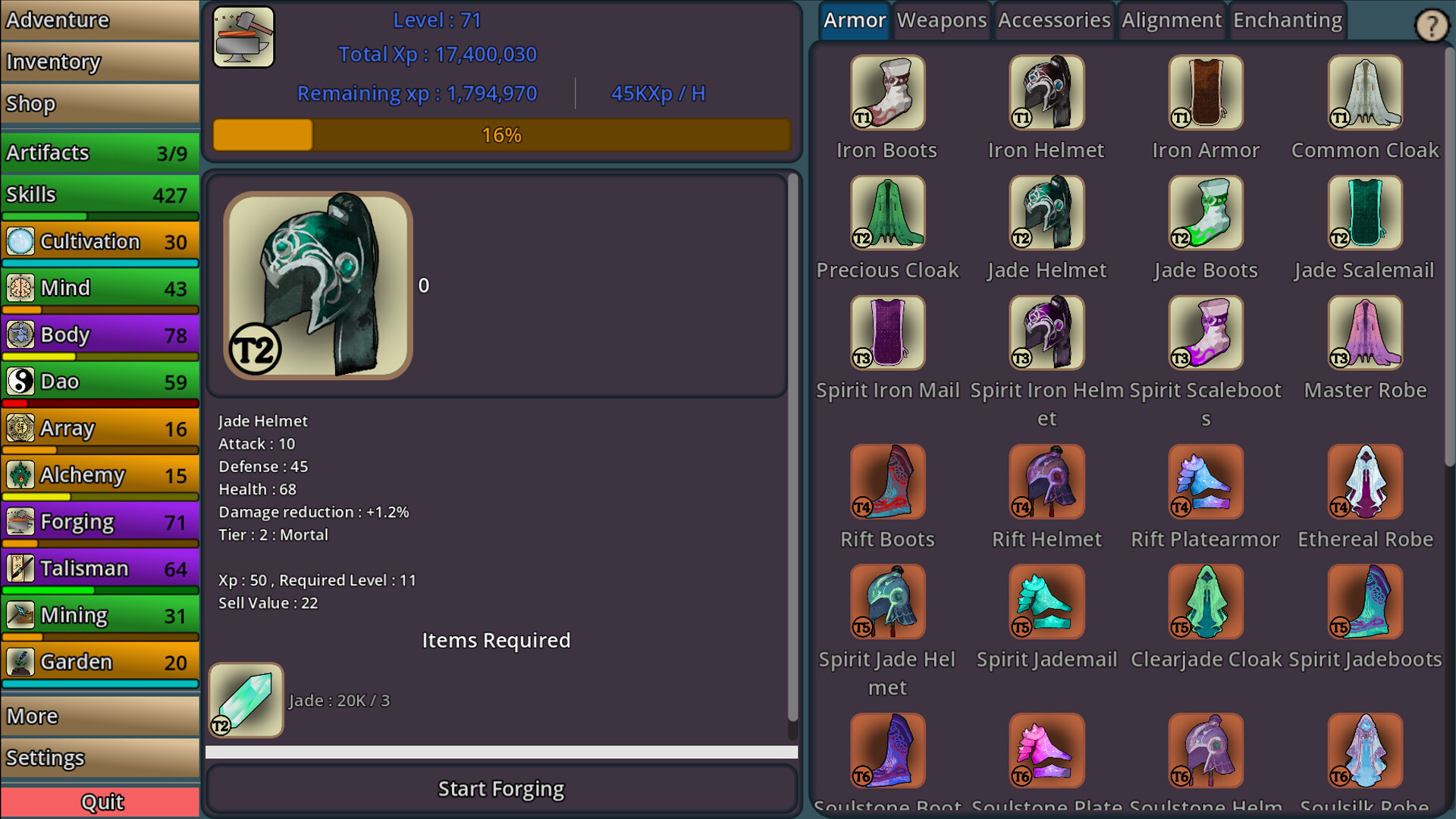 Idle Cultivation Screenshot 3