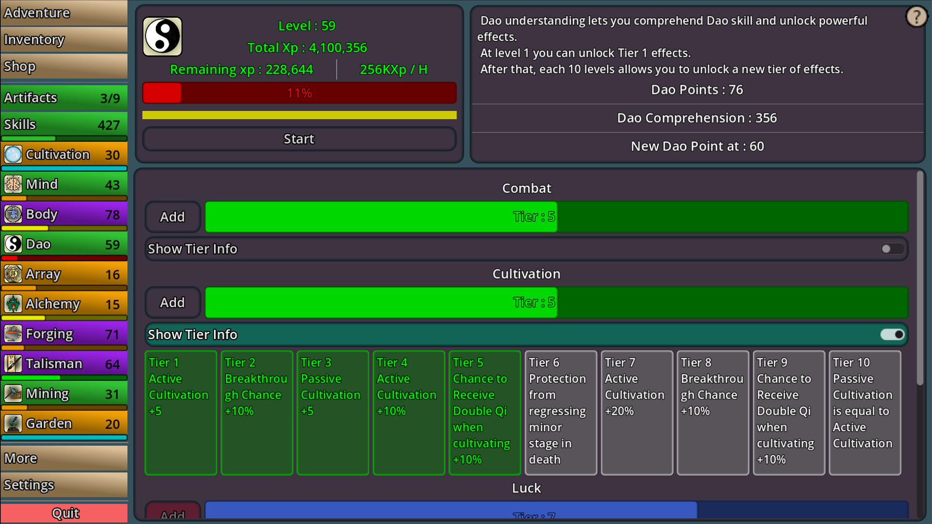 Idle Cultivation Screenshot 6