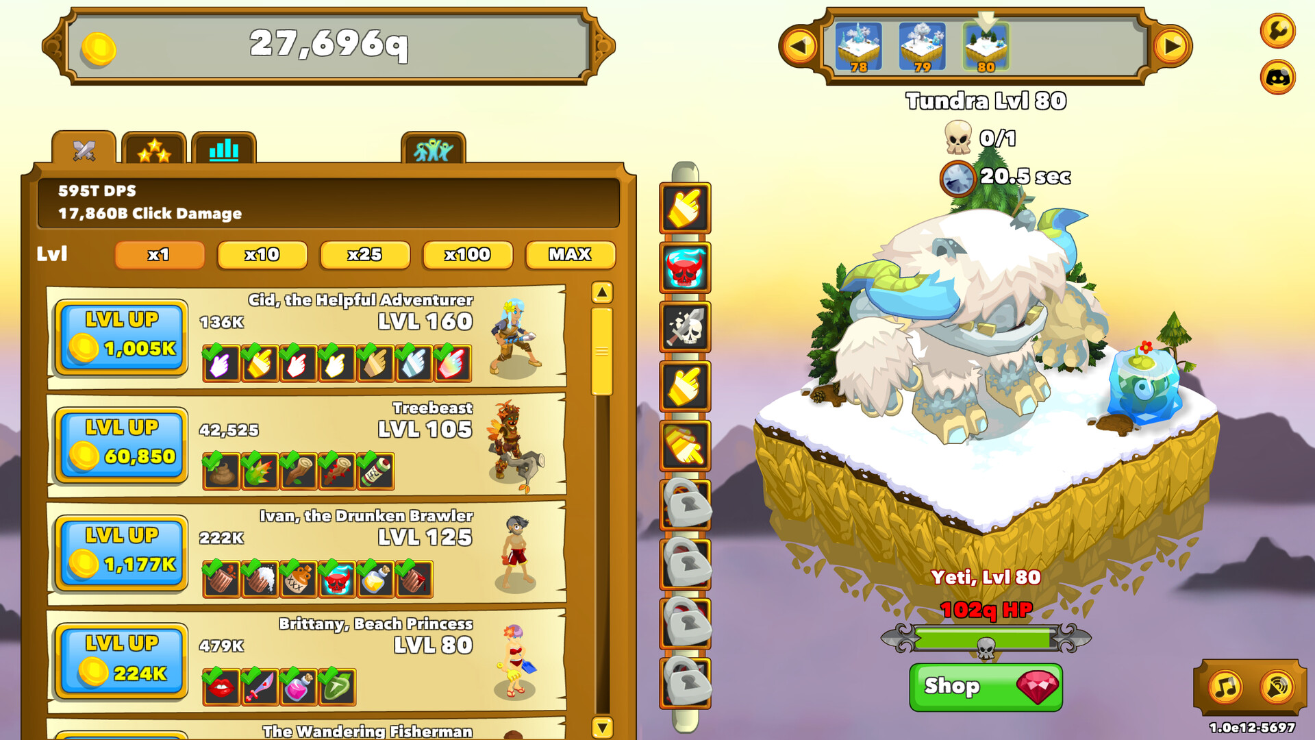Clicker Heroes Screenshot 2