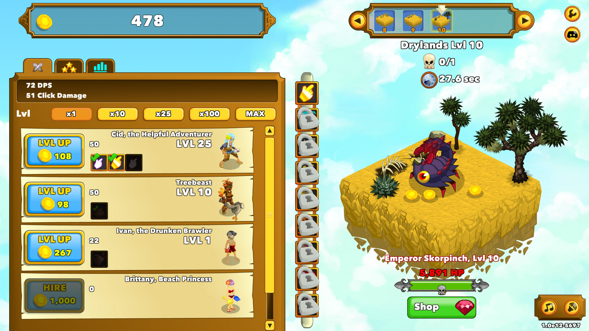 Clicker Heroes Screenshot 0