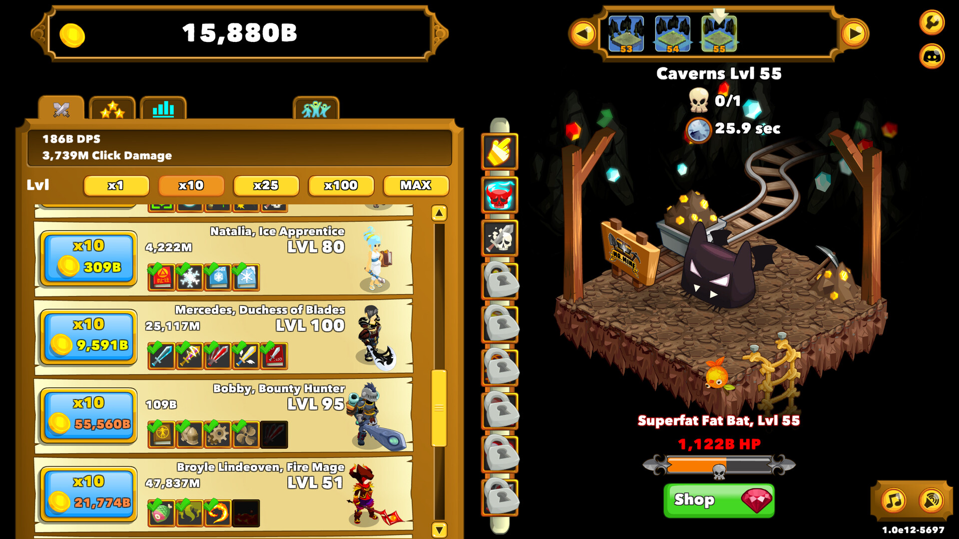 Clicker Heroes Screenshot 1