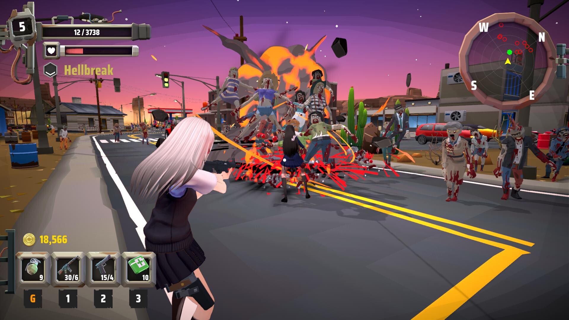 Undead Apocalypse: Hellbreak Screenshot 1