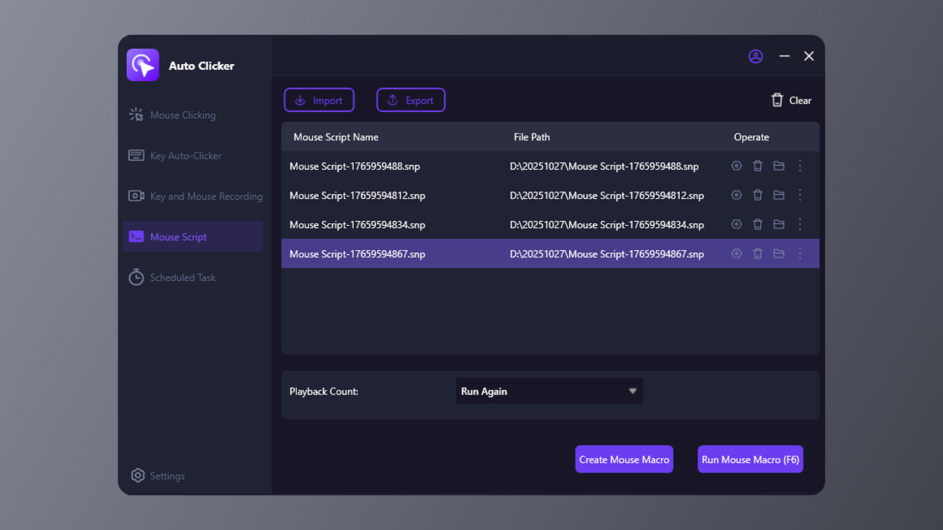 AutoX - Auto Clicker Screenshot 3