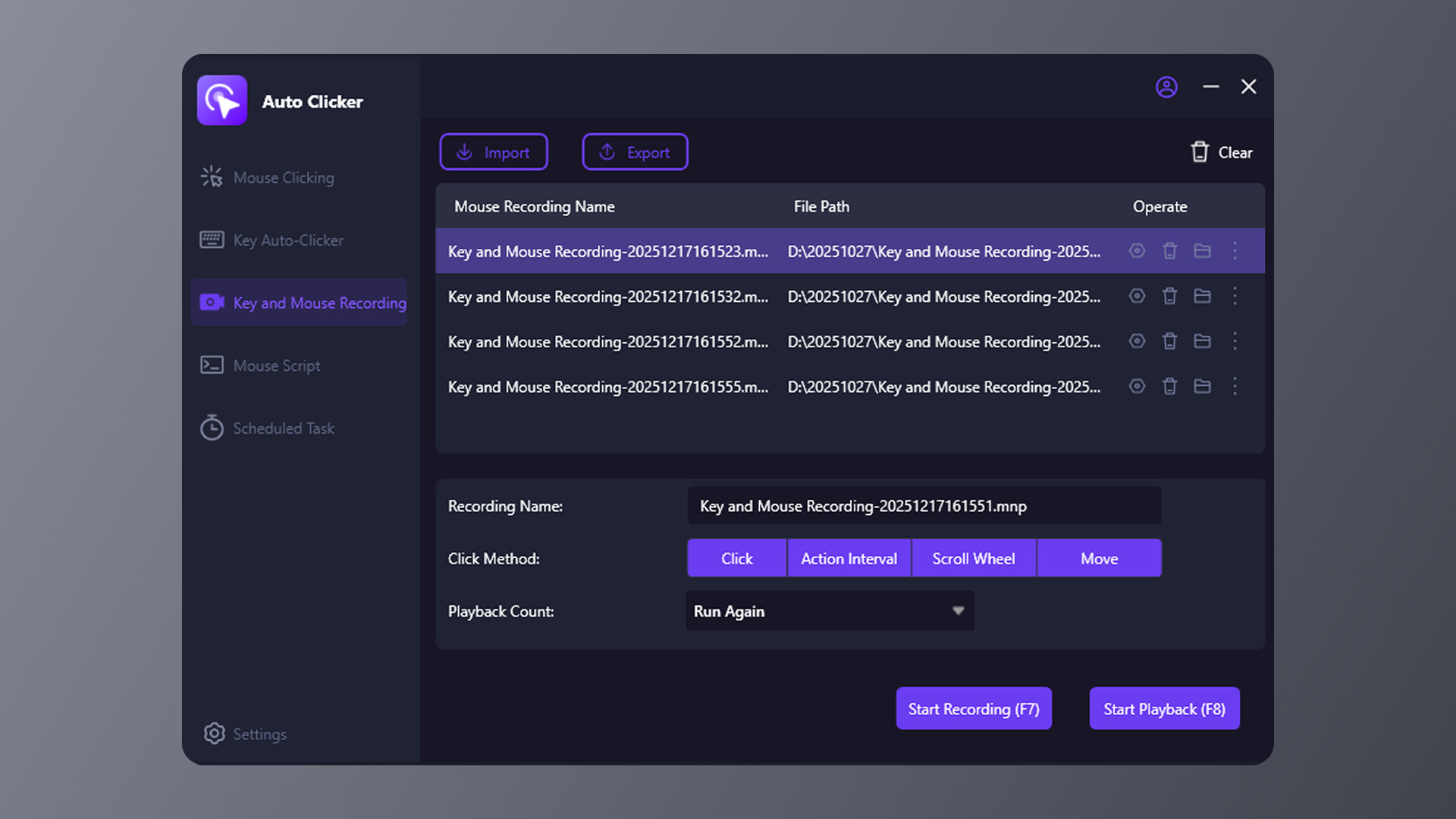 AutoX - Auto Clicker Screenshot 2