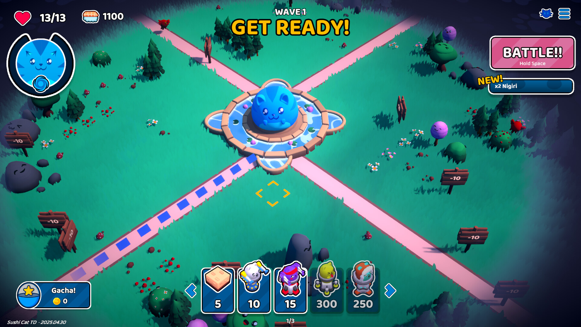 Sushi Cat - Tower Defense Screenshot 4