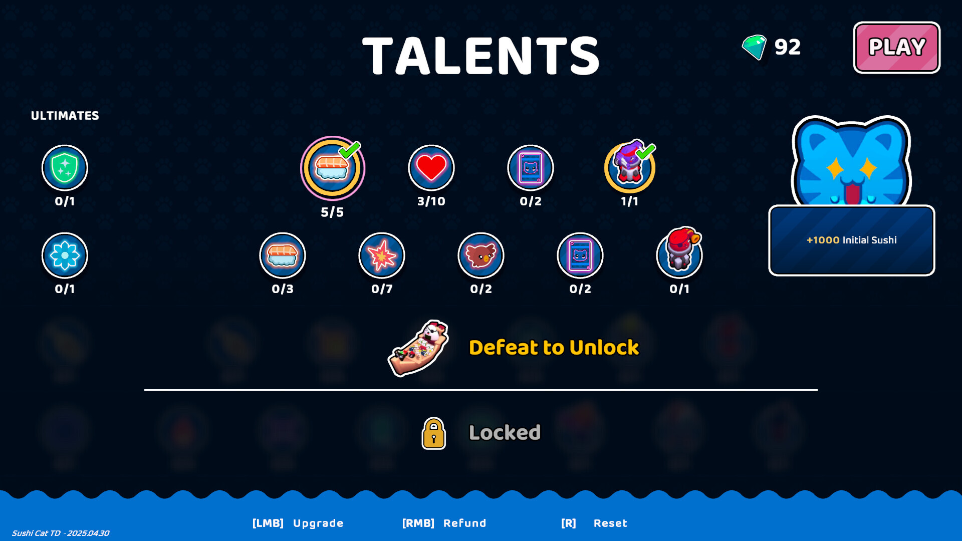 Sushi Cat - Tower Defense Demo Screenshot 2