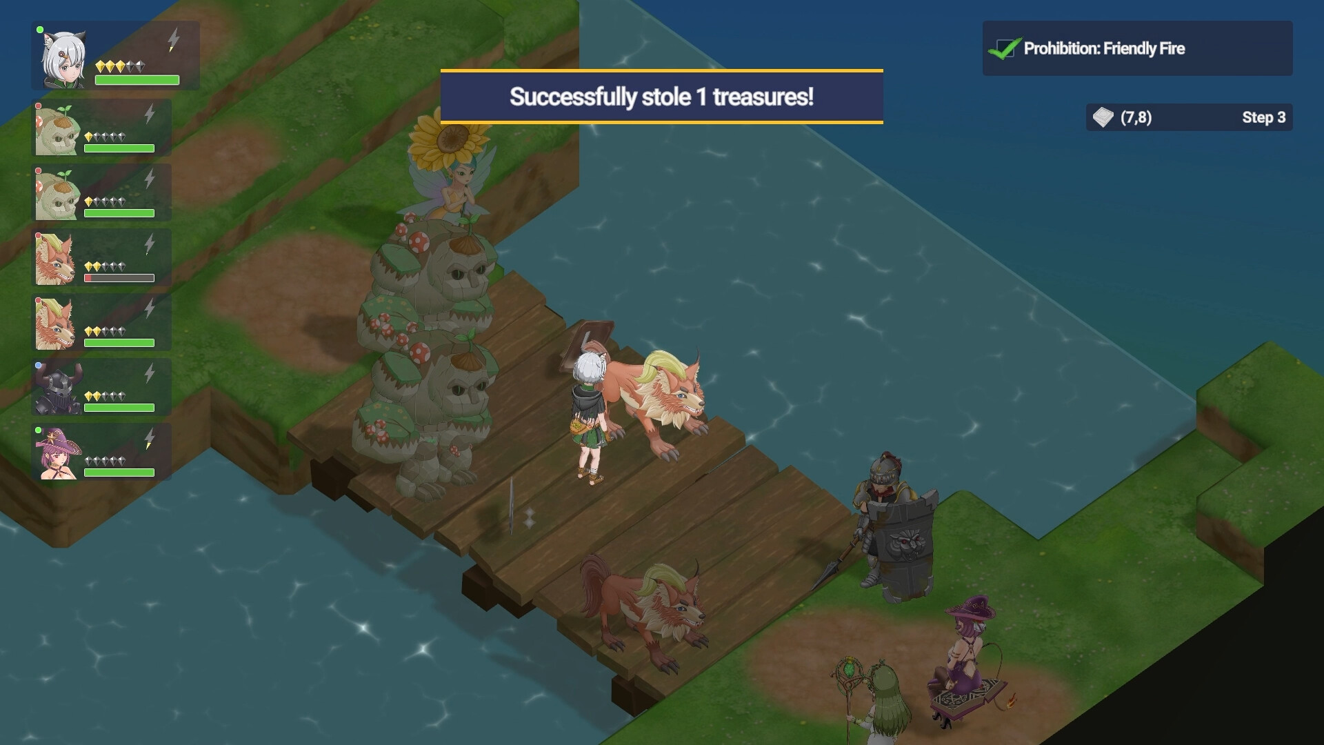 Divineblaze : March Tactics Screenshot 1