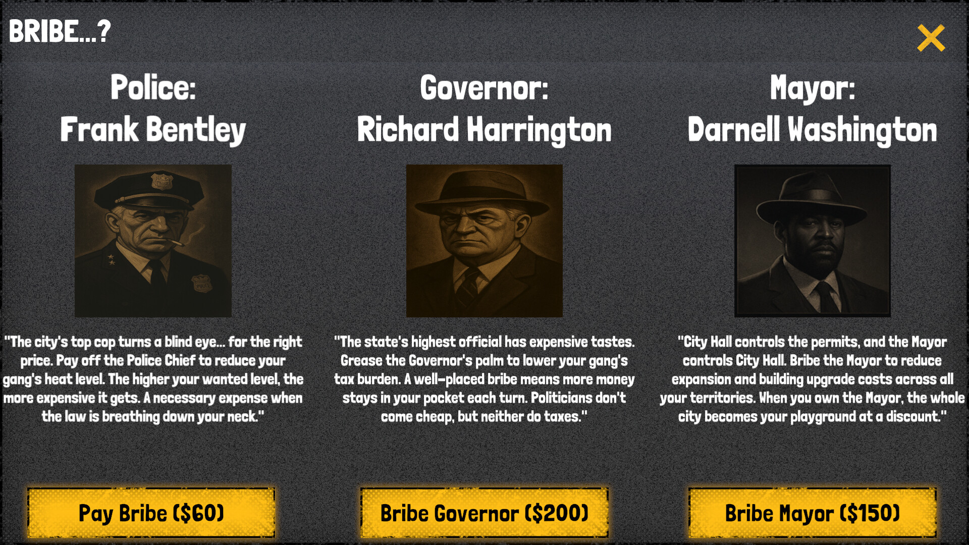 Noir Tycoon Screenshot 1