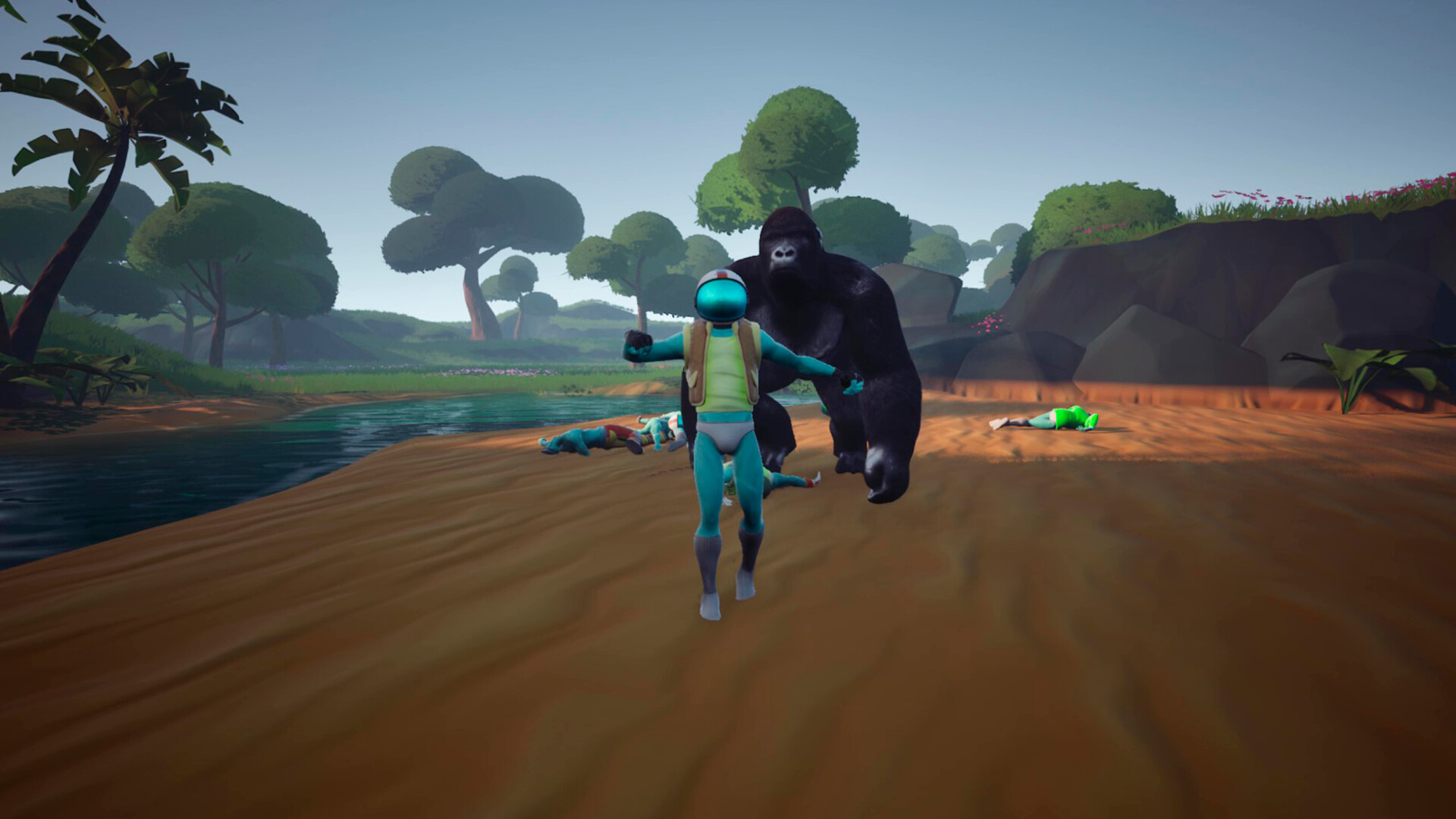 100 Men VS Gorilla Screenshot 6