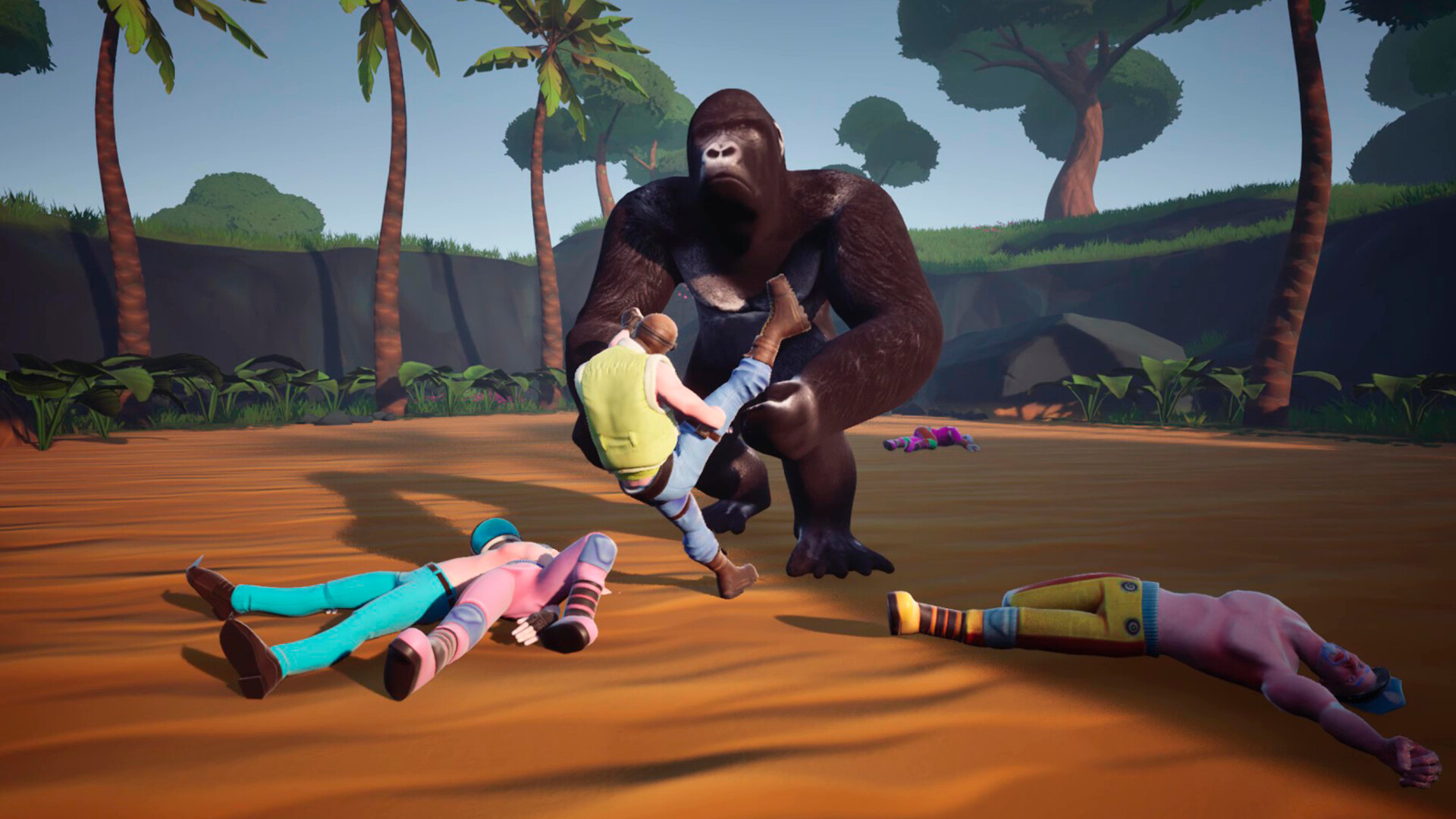 100 Men VS Gorilla Screenshot 7