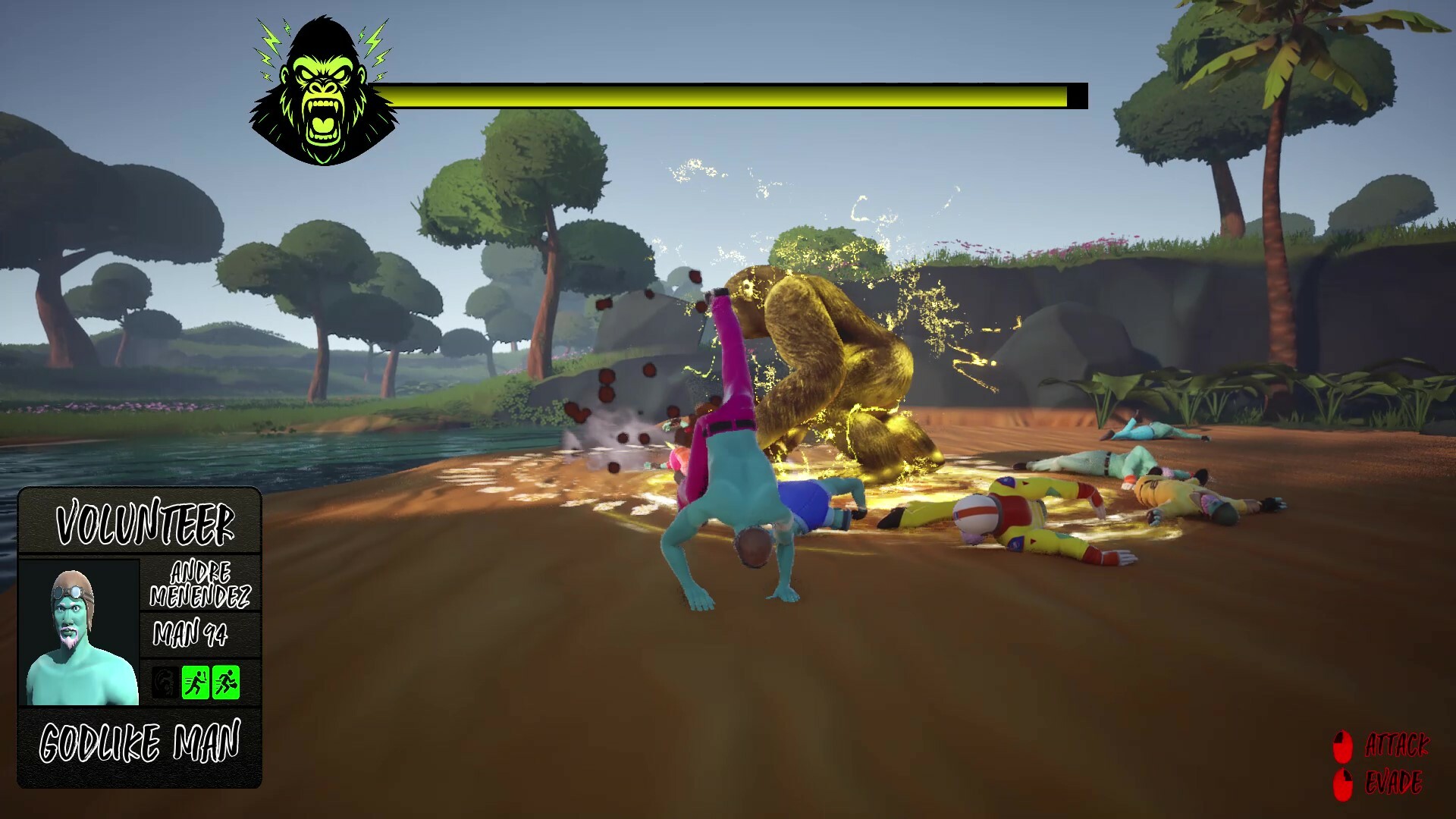 100 Men VS Gorilla Screenshot 5