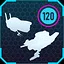 A swarm of rovers icon