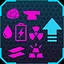 Unlimited supplies icon