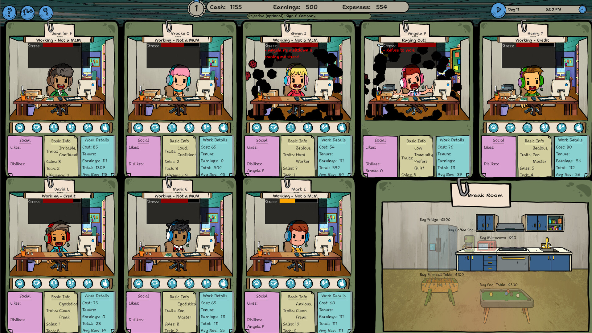 Call Center Tycoon Screenshot 6